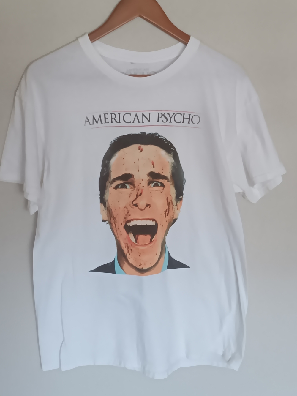 American Psycho Graphic Tee - White